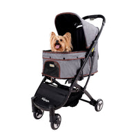 Thumbnail for Speedy Fold Pet Buggy – Grey Denim-0