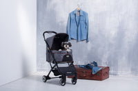 Thumbnail for Speedy Fold Pet Buggy – Grey Denim-1