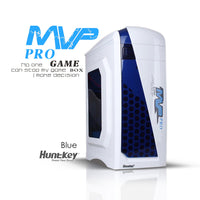 Thumbnail for Huntkey MVP Pro  Gaming computer chassis - Blue (No PSU Included, NO FAN Included)