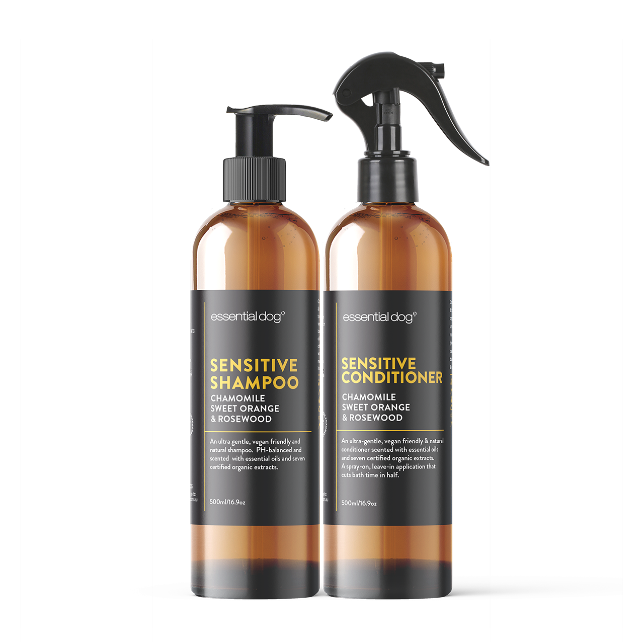 Sensitive Dog Shampoo: Chamomile, Sweet Orange & Rosewood-3