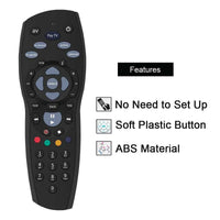 Thumbnail for 2x PayTV Remote Control Compatible with Foxtel MYSTAR SKY NEW ZEALAND - Black-2