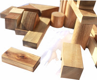 Thumbnail for NATURAL WOOD BLOCKS 34 PCS