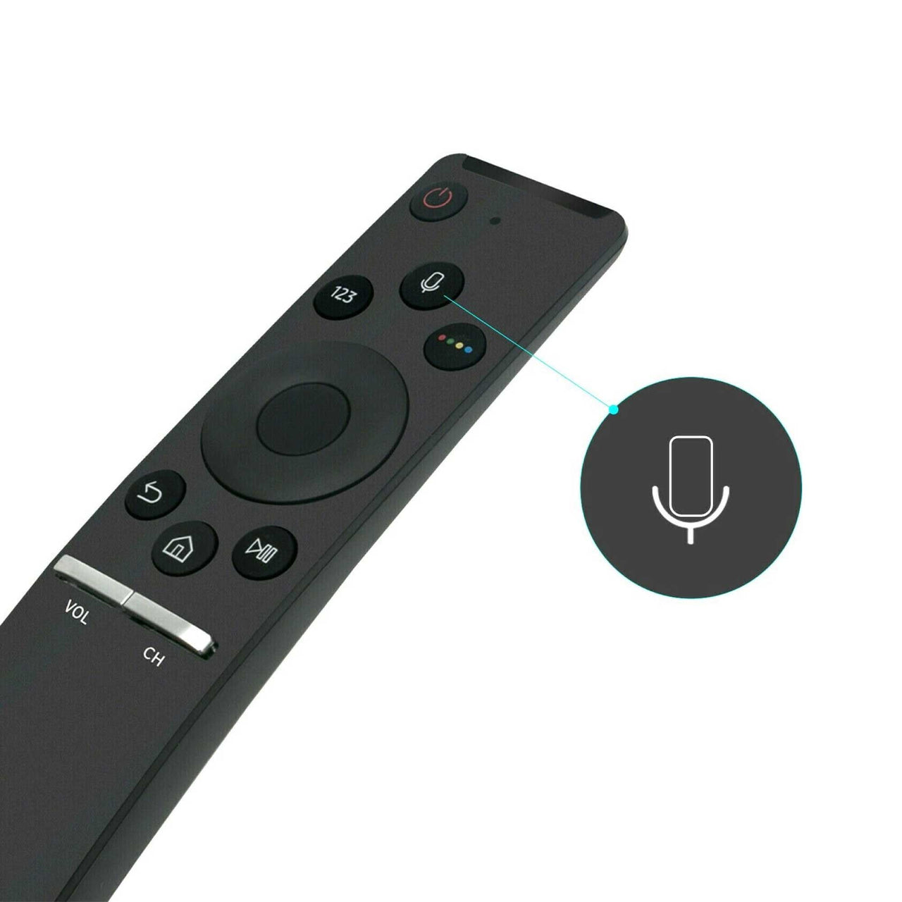 4K UHD Bluetooth Voice Remote For Samsung Control Replacement Bixby BN59-01259B-3