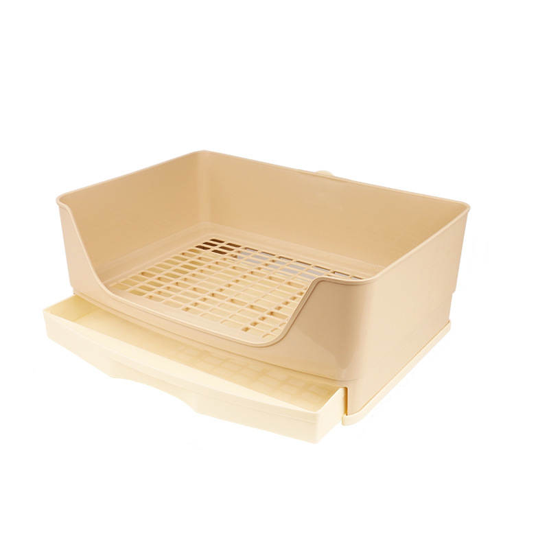 Small Pet Easy Clean Litter Tray Trainer - Nude-0