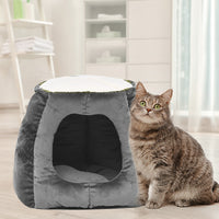 Thumbnail for Cat Castle Igloo Round Nest Cave Grey L-6