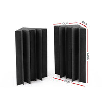 Thumbnail for Alpha Acoustic Foam 20pcs Corner Bass Trap Sound Absorption Proofing Treatment