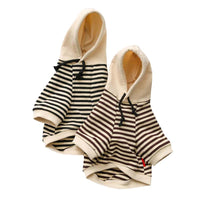 Thumbnail for Striped Cotton Dog Hoodie-0