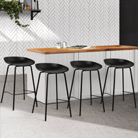 Thumbnail for Artiss 4x Bar Stools Kitchen Counter Stools Metal