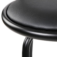 Thumbnail for Artiss 4x Bar Stools Swivel Leather Padded Metal