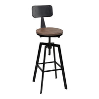 Thumbnail for Artiss Bar Stools Kitchen Counter Chairs Vintage Metal Chairs