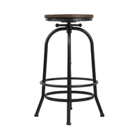 Thumbnail for Artiss Bar Stools Adjustable Wood Chairs