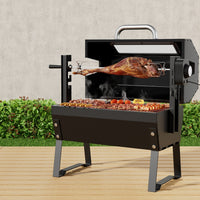 Thumbnail for Grillz BBQ Grill Charcoal Electric Smoker Roaster