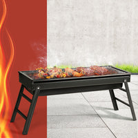 Thumbnail for Grillz BBQ Grill Charcoal Smoker Foldable