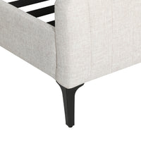 Thumbnail for Artiss Bed Frame King Size Beige AMMY
