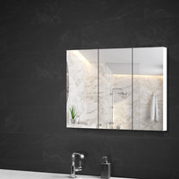 Thumbnail for Cefito Bathroom Vanity Mirror with Storage Cabinet - White