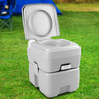 Thumbnail for Weisshorn 20L Portable Camping Toilet Outdoor Flush Potty Boating