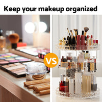 Thumbnail for Embellir Makeup Case Acrylic Rotating Cosmetic Organizer Storage Display Holder