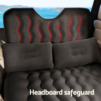 Thumbnail for Weisshorn Car Mattress 176x80 Inflatable SUV Back Seat Camping Bed Charcoal