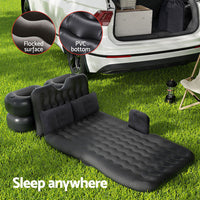 Thumbnail for Weisshorn Car Mattress 176x80 Inflatable SUV Back Seat Camping Bed Charcoal