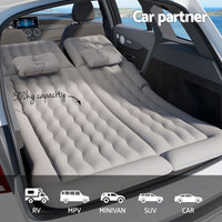 Thumbnail for Weisshorn Car Mattress 175x130 Inflatable SUV Back Seat Camping Bed Grey