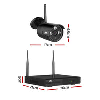 Thumbnail for UL-tech Wireless CCTV Security System 8CH NVR 3MP 8 Bullet Cameras 4TB