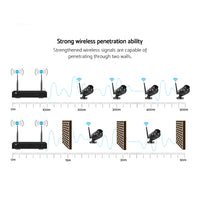 Thumbnail for UL-tech Wireless CCTV Security System 8CH NVR 3MP 8 Bullet Cameras 1TB