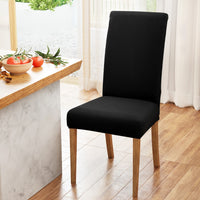 Thumbnail for Artiss Dining Chair Covers 4x Slipcovers Spandex Stretch Banquet Wedding Black