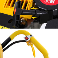 Thumbnail for Giantz 74CC Post Hole Digger Motor Only Petrol Engine Yellow