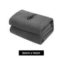 Thumbnail for Giselle Electric Heated Blanket Car Throw Rug Grey