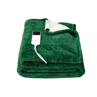 Thumbnail for Giselle Electric Throw Rug Heated Blanket Double Sided Green