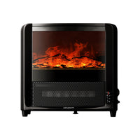 Thumbnail for Devanti Electric Fireplace Fire Heaters 2000W