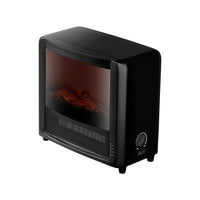 Thumbnail for Devanti Electric Fireplace Fire Heaters 2000W