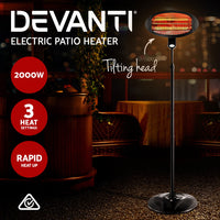 Thumbnail for Devanti Electric Patio Heater 2000W