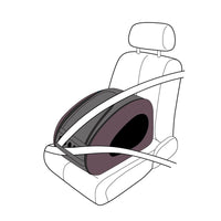 Thumbnail for Eva Pet Wheeled Multifunctional Carrier - Chocolate-1