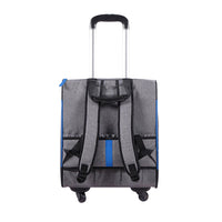 Thumbnail for Liso Backpack Parallel Transport Pet Trolley – Slate/Sapphire-2