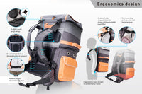 Thumbnail for TWO-TIER HANDSFREE PET BACKPACK CARRIER-2