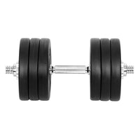 Thumbnail for Everfit 35kg Dumbbell Set Weight Plates Dumbbells Lifting Bench