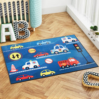 Thumbnail for Artiss Floor Rugs 120x160cm Washable Area Mat Large Carpet Soft Short Pile Kids