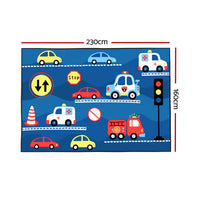 Thumbnail for Artiss Floor Rugs 160x230cm Washable Area Mat Large Carpet Soft Short Pile Kids