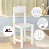 Thumbnail for Keezi Kids Table and Chair Set Children Study Play Toys Desk w/ Cabinet Storage