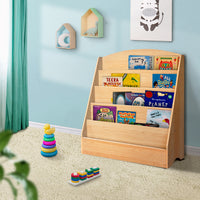 Thumbnail for Keezi 5 Tiers Kids Bookshelf Magazine Shelf Organiser Bookcase Display Rack