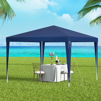 Thumbnail for Instahut Gazebo 3x3m Wedding Party Marquee Tent Outdoor Event Camping Canopy Shade