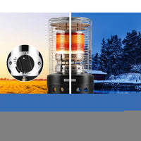 Thumbnail for Devanti Outdoor Gas Patio Heater Black