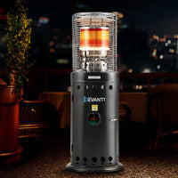 Thumbnail for Devanti Outdoor Gas Patio Heater Black