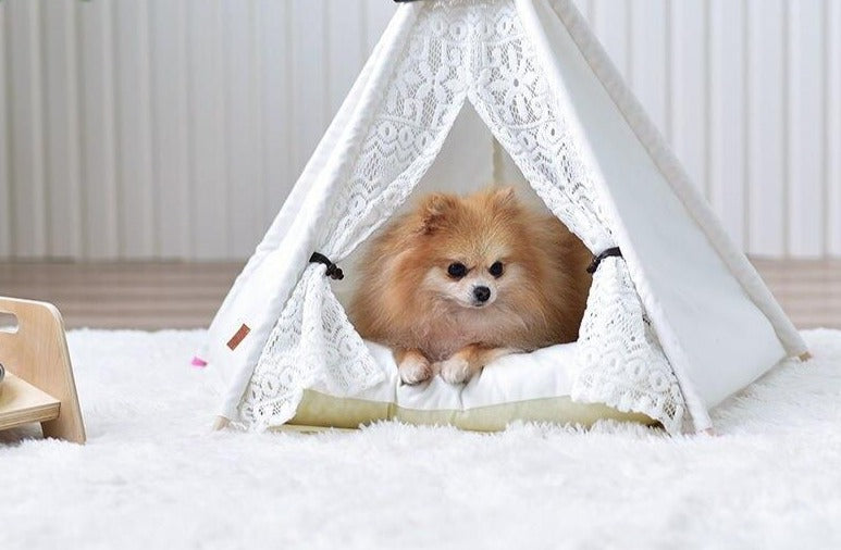 Crochet Teepee With Cushion-1