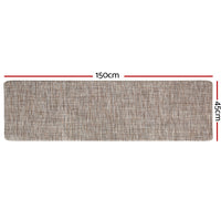 Thumbnail for Artiss Kitchen Mat 45x150cm Textilene Floor Rug Carpet Non-slip