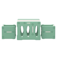 Thumbnail for Keezi 3PCS Kids Table and Chairs Set HDPE