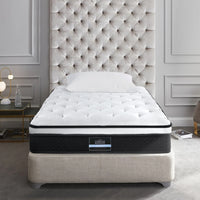 Thumbnail for Giselle Bedding 21cm Mattress Euro Top King Single