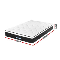 Thumbnail for Giselle Bedding 21cm Mattress Euro Top Single