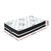 Thumbnail for Giselle Bedding 34cm Mattress Cool Gel Memory Foam King Single